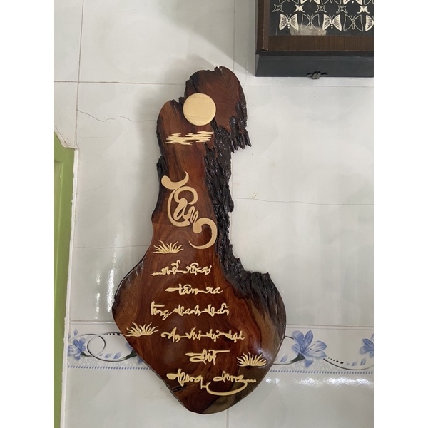 Tranh Thư pháp gỗ