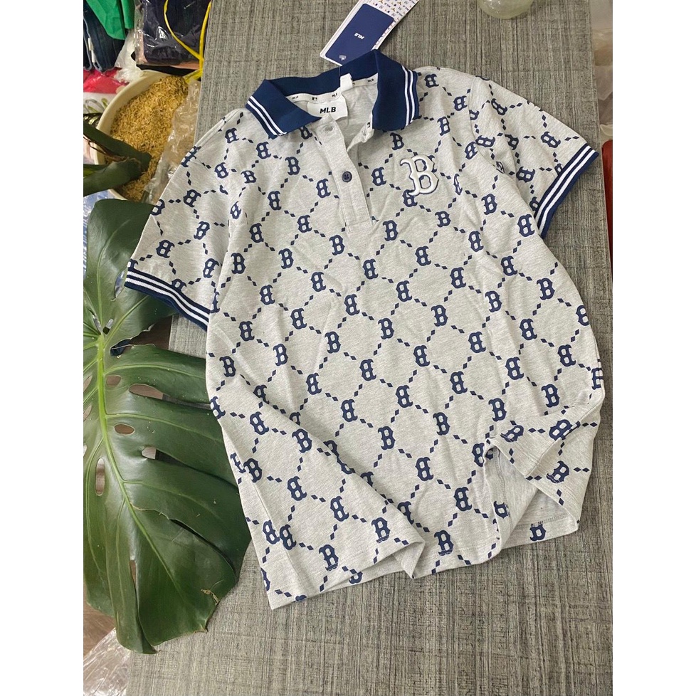Áo Polo M.L.B In Chữ