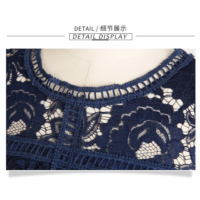 Đầm Ren Tay Ngắn Ôm Eo Màu Trơn Phong Cách Mới 2022 Dành Cho Nữ