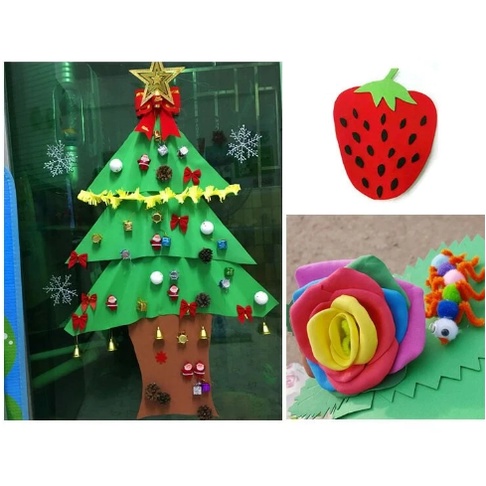 Xốp 2mm trang trí 50x90cm