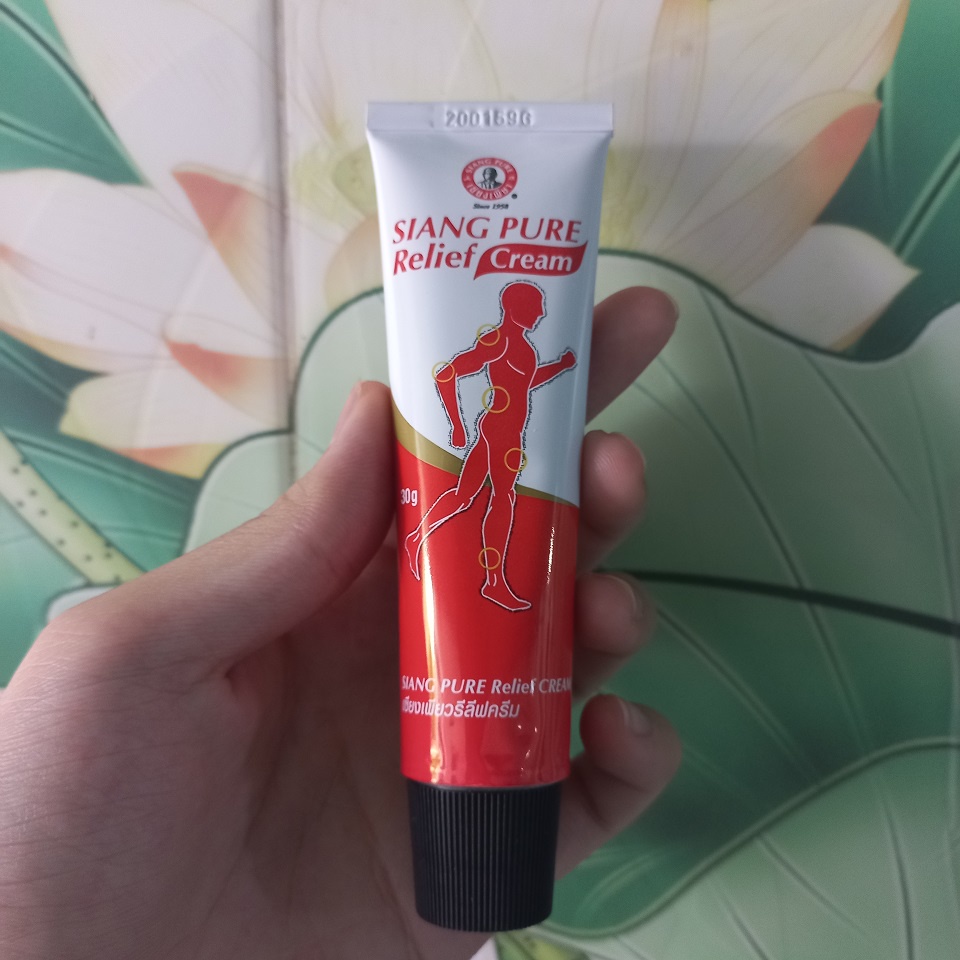 Kem xoa bóp, bong gân Siang Pure Relief Thái Lan 30g