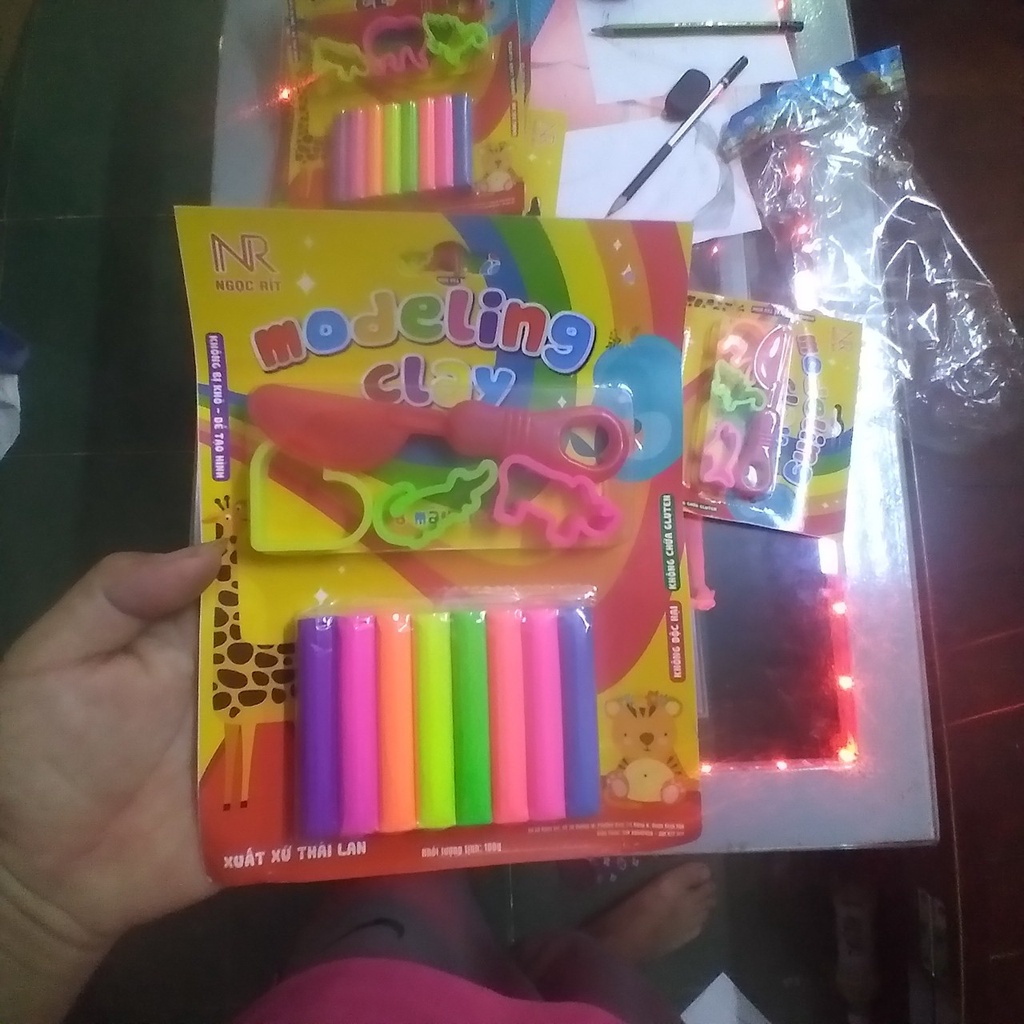 Hộp Tượng tô màu thạch cao 5-8cm