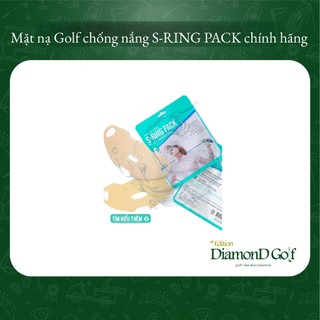 Mặt nạ golf nam nữ chống nắng collagen s-ring pack gol korea nam nữ
