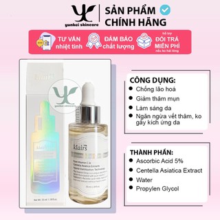 [Vàng nhẹ]Serum Dear Klairs Freshly Juiced Vitamin Drop 35ml
