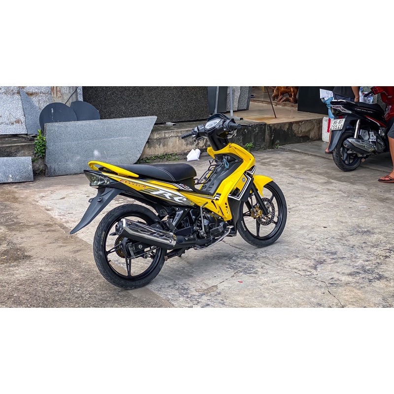 Tem rời Ex nhỏ mẫu Zin siêu nét cho xe màu đen vàng