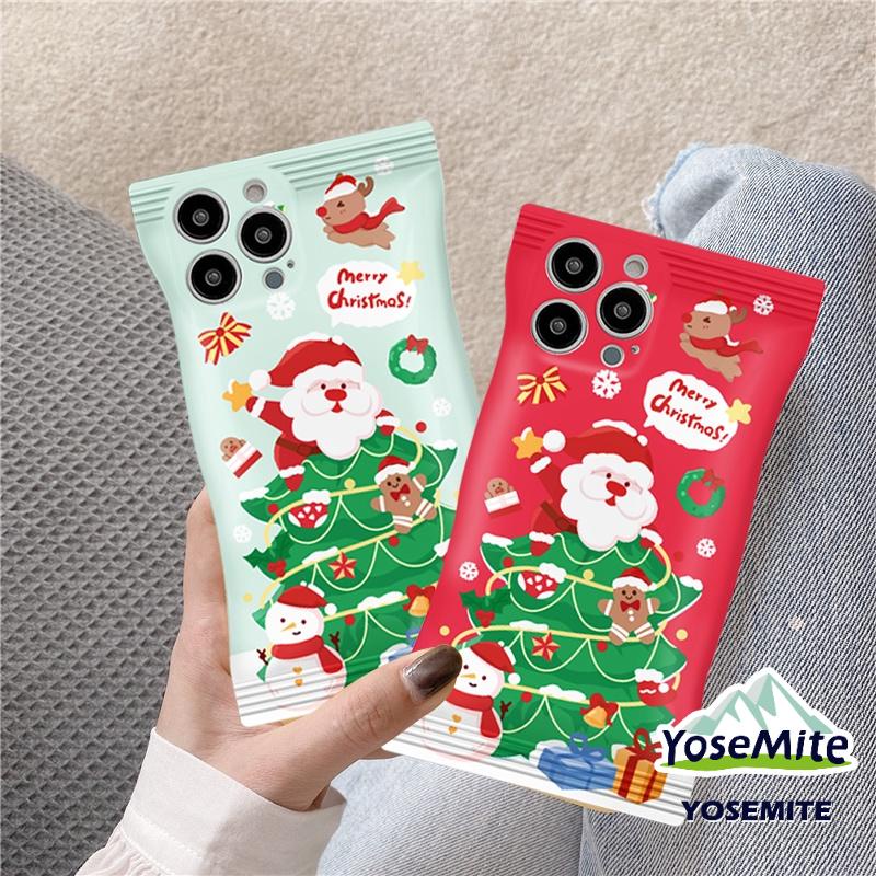 Ốp lưng iphone vỏ kẹo nền bóng cây noel 6/6splus/7/7plus/8/8plus/x/xr/xs/11/12/13/14/pro/max/plus/promax