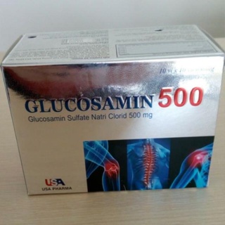 GLUCOSAMIN 500 Giúp xương chắc khớp khỏe, ngăn ngừa thoái hóa khớp