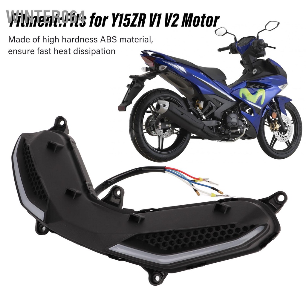 Đèn pha xe máy LED chiếu sáng ban ngày với đèn xi nhan cho động cơ Y15ZR V1 V2 Winter064