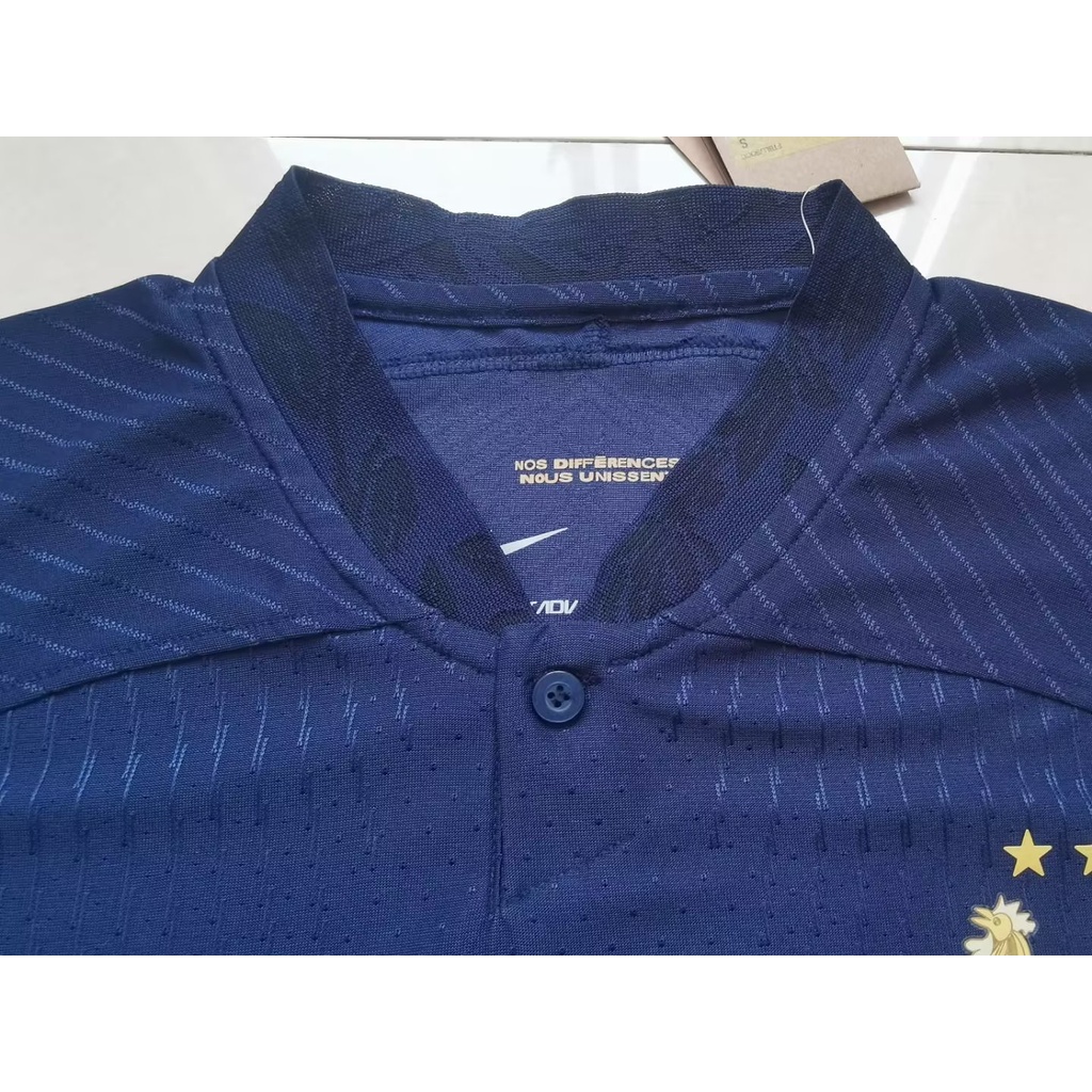 Áo Thun Đội Tuyển Pháp Dài Tay Size S-2XL 2022-23