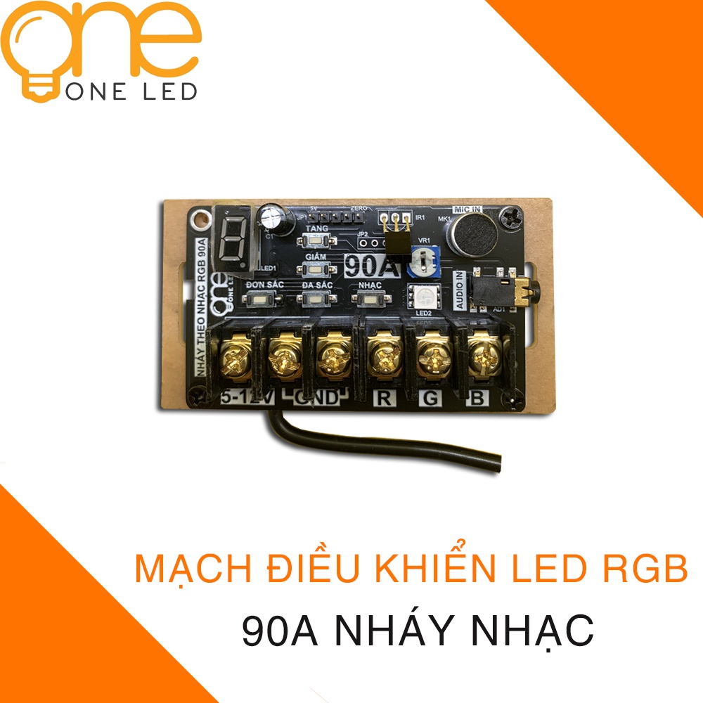 Mạch RGB NHÁY THEO NHẠC OneLED 90A