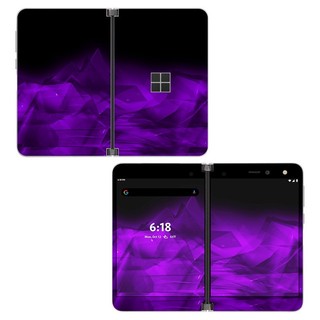Skin decal dán Surface Duo mẫu Dark Amethyst Crystal (đã cắt sẵn, dễ dán)