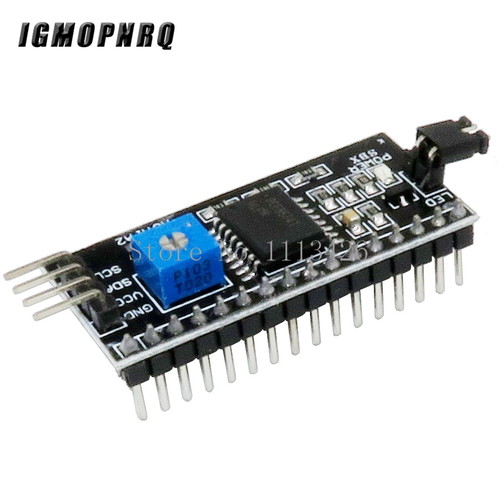 Mô Đun Chuyển Đổi IIC I2C TWI SPI Giao Diện Cổng 1602 2004 LCD LCD1602 PCF8574