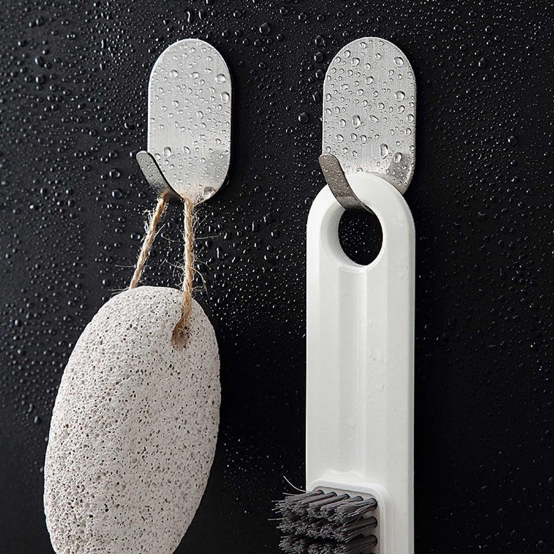 Móc Treo Quần Áo Dán Tường Chịu Tải Mạnh Không Để Lại Dấu Vết