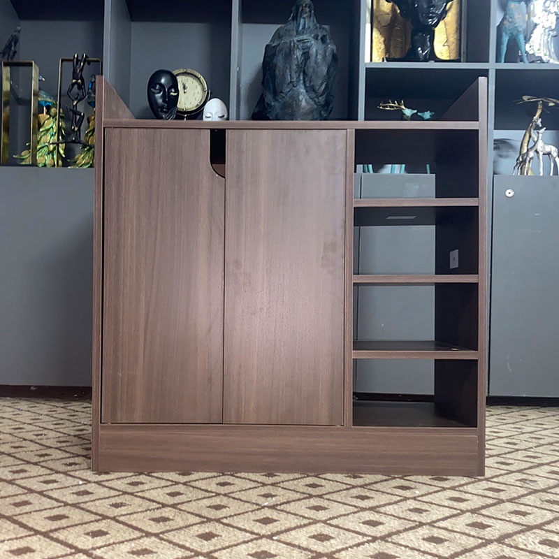Tủ giày gỗ xả kho , kệ để giày có cánh giá rẻ gỗ MDF chắc khoẻ chịu lực tốt