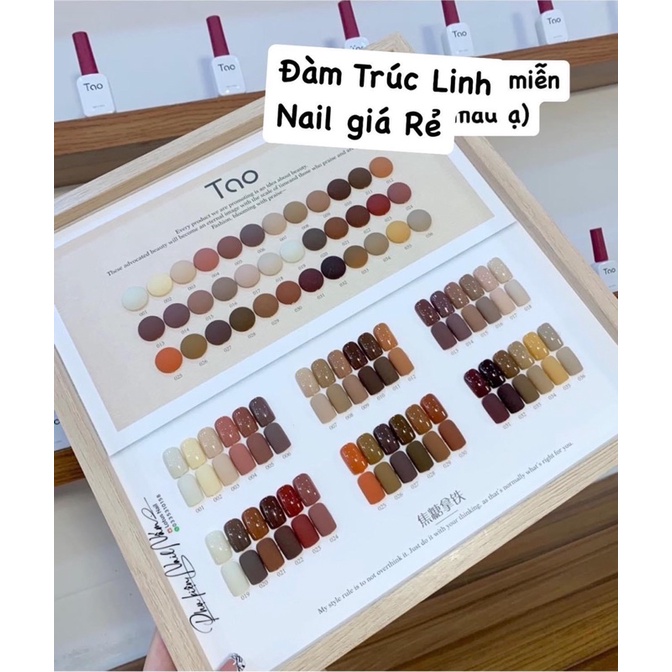 Set Sơn gel 36 màu tone Nâu chính hãng Korea