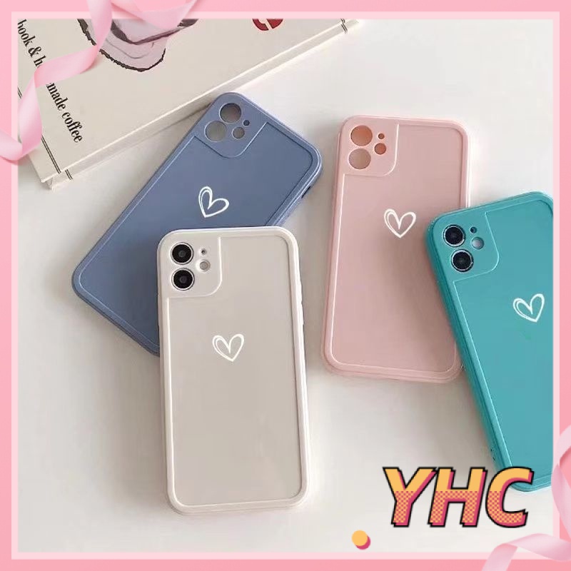 Ốp Iphone Họa Tiết Trái Tim Tương Thích Iphone 6S 6Splus 7 7Plus 8 8Plus X Xs 11 12 Pro Max Plus Promax - 979