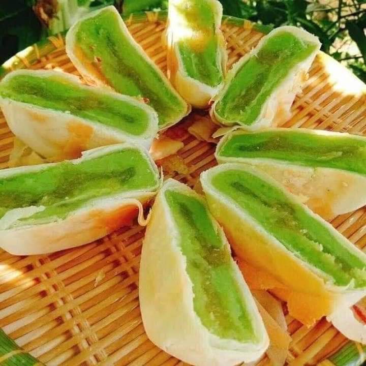 [Có sẵn] Bánh Pía mini sầu riêng lá dứa 1 túi 6 bánh giá rẻ