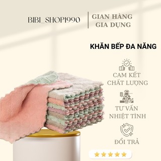 Khăn lau bếp lau tay dùng được cả 2 mặt size 26x16cm (KLT04)