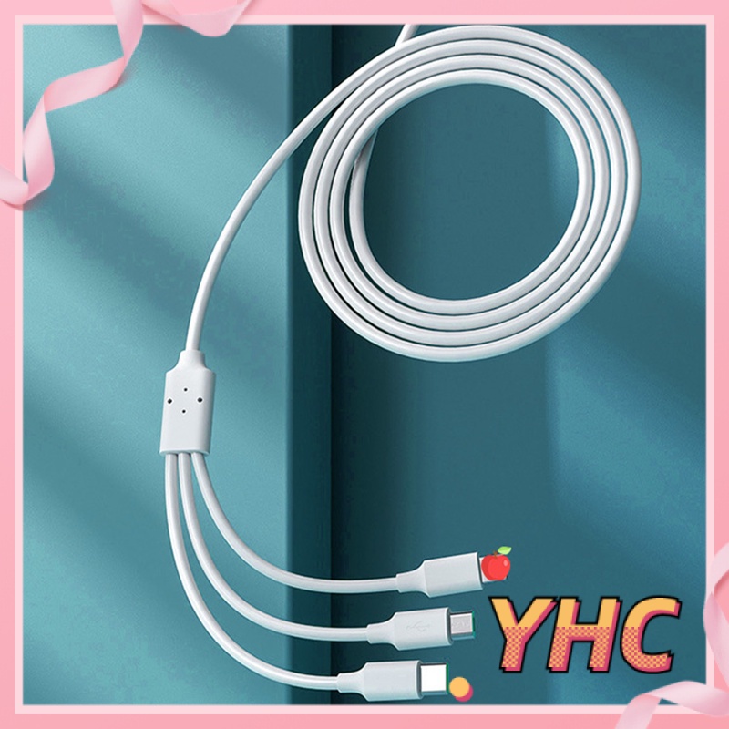 Dây Cáp Sạc Ba Trong Một Tốc Độ Cao tương thích Apple Xiaomi OPPO VIVO Samsung