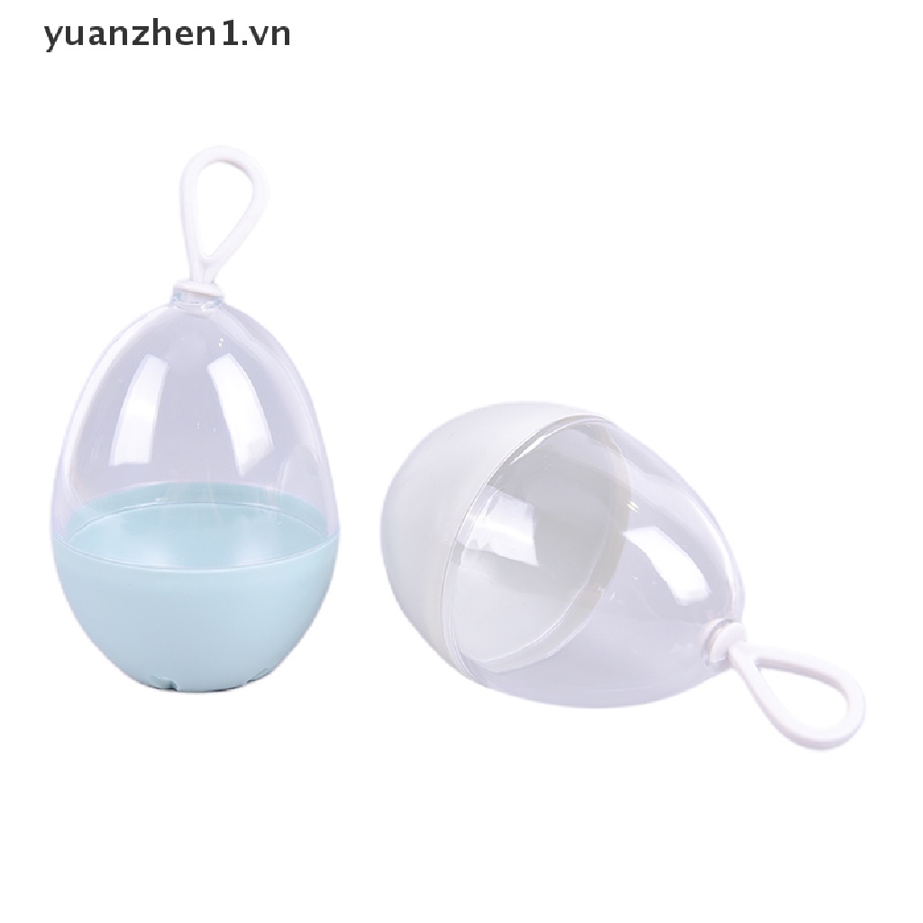 Hộp Đựng Mút Trang Điểm Hình Trứng Thoáng Khí Chống Ẩm Mốc