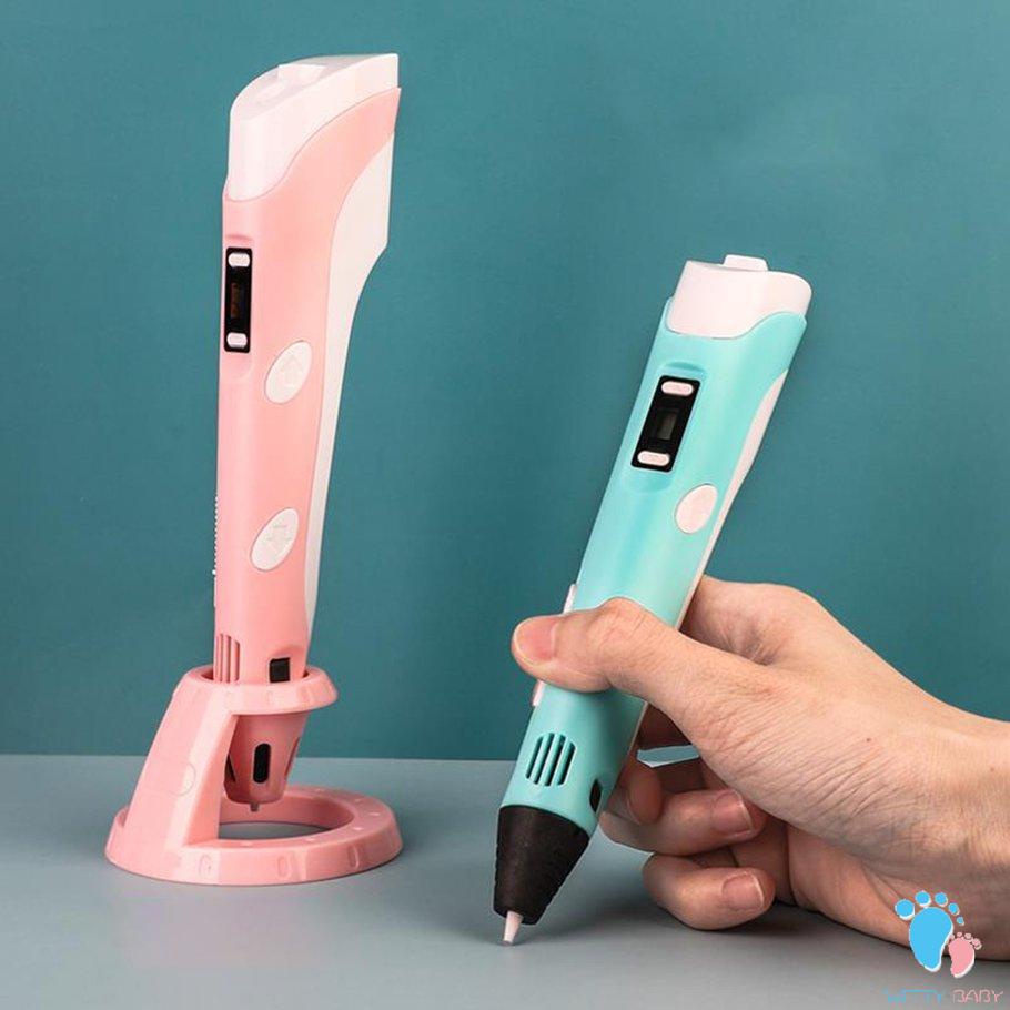5V DIY Popcorn 3D Printer Cotton Pen USB Pen Bubble Strokes Suitable For Children Expansion Effect Pen