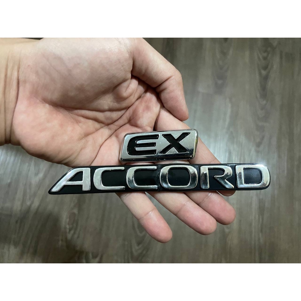 Logo EX ACCORD cho các dòng xe hơi - oto Honda Accord 8x 9x