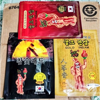 Cao dán hồng sâm gold insam 20m -25m