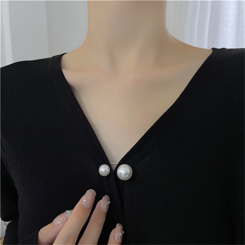 Ghim Cài Áo Đính Ngọc Trai Thiết Kế Tinh Tế Thời Trang Cho Nữ