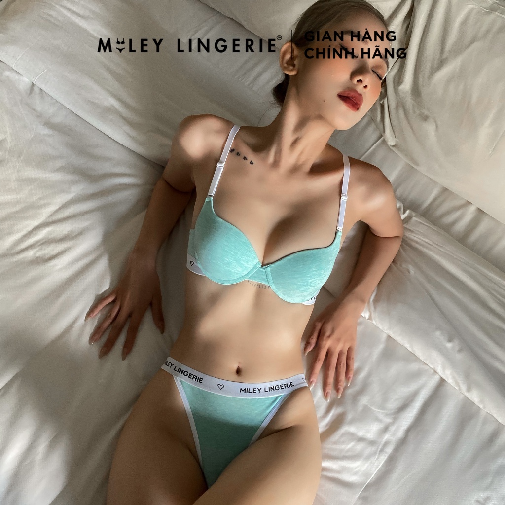 Combo 5 Quần Lót Melange Lưng Logo Miley Lingerie FCB0701