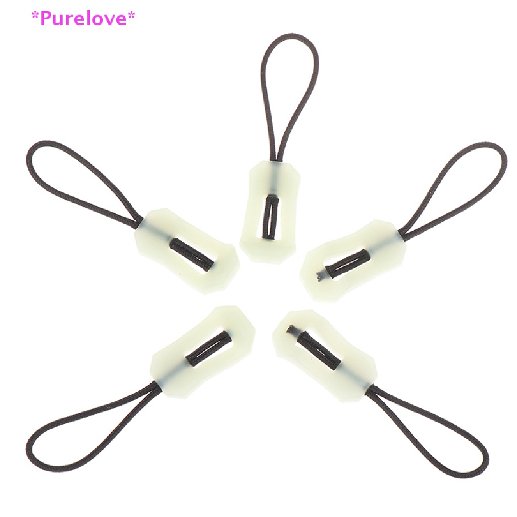 Set 5 Phụ Kiện Dây Kéo Phát Sáng Trong Đêm Dành Cho Áo Khoác Mới