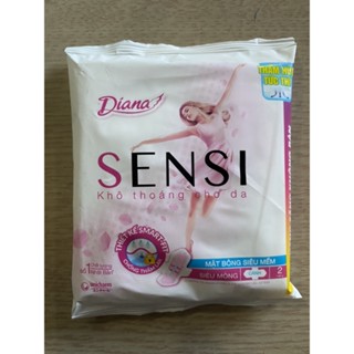 { SIÊU TIÊT KIỆM ] COMBO 10  MIẾNG BVS DIANA SENSI SIÊU MỎNG CÁNH ( 2M /1 GÓI HÀNG KM )