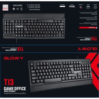 Bàn phím máy tính - Bàn phím văn phòng - Bàn phím chơi game - Gloway T13 _ BH 12 tháng!!!
