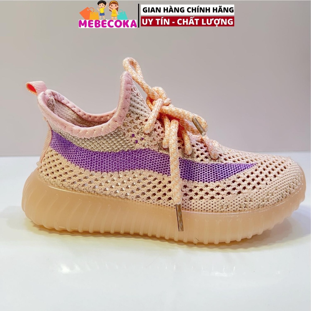 Giầy lười cho bé Trai bé Gái cổ chun đế bệt phong cách Cavas chống trơn trượt MB5