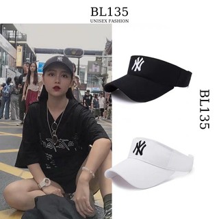 Nón Nửa Đầu Tennis Thêu Chữ N,yY Mũ Lưỡi Trai Thể Thao Chất Kaki BL135