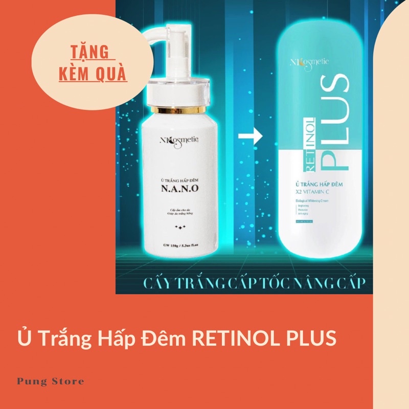 [DATE MỚI] Ủ TRẮNG HẤP ĐÊM RETINOL