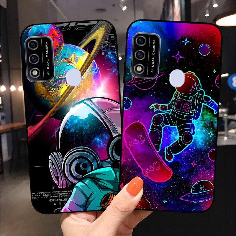 Ốp Điện Thoại HD Hình Phi Hành Gia Cho Itel A48