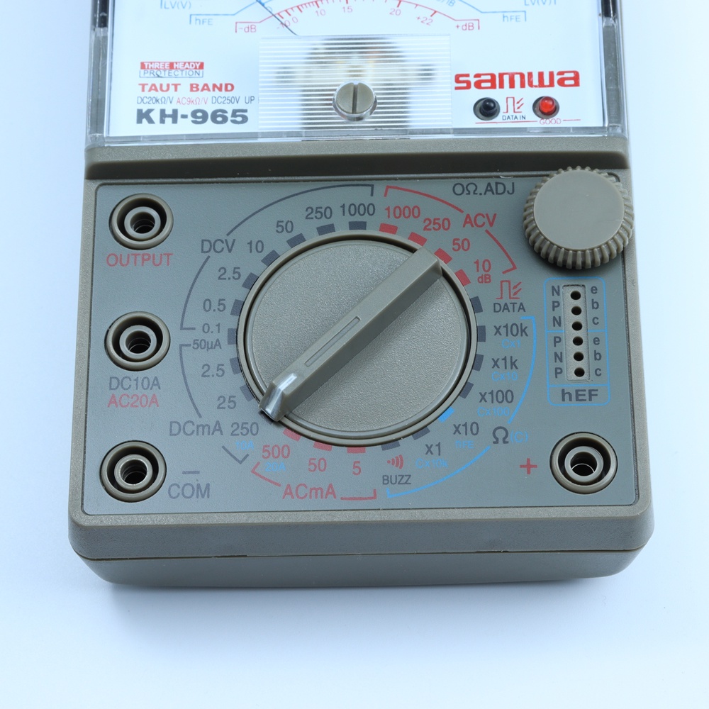 Đồng hồ vạn năng kim VOM Samwa KH-965 tặng kèm pin