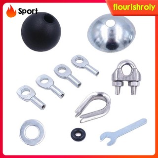 Bộ 17 dây cáp thay thế cho máy tập gym tiện dụng