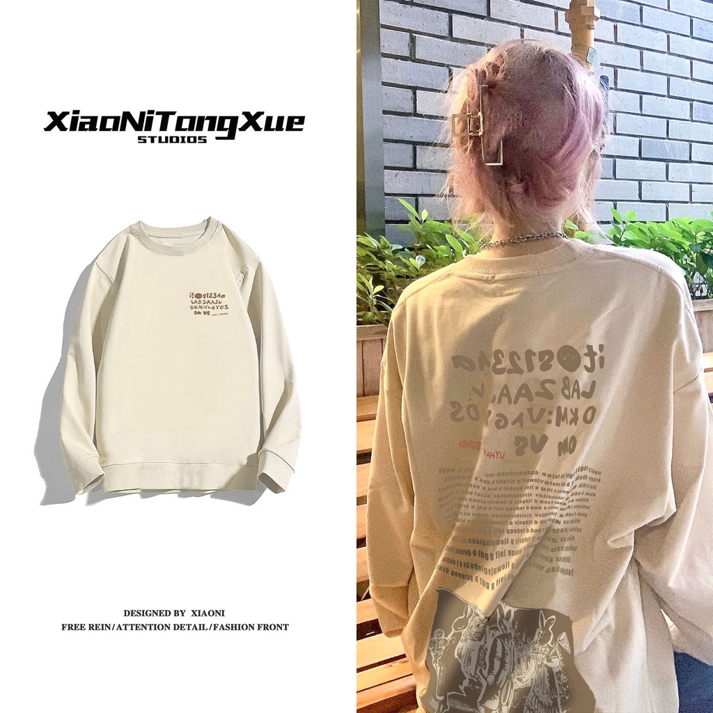 Áo nỉ sweater Xiao Part 1 thời trang nữ