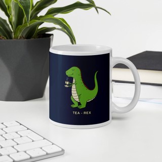 Ly Cốc sứ Cao Cấp hình khủng long T-Rex