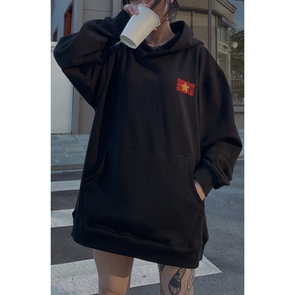 Áo Hoodie Có Túi Form Rộng, Áo Nỉ Dài Tay In Họa Tiết Mê Cung Cực Chất Cho Nam Và Nữ.