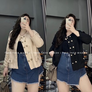 Áo khoác dạ mềm cao cấp bigsize - múp bigsize 60-100kg