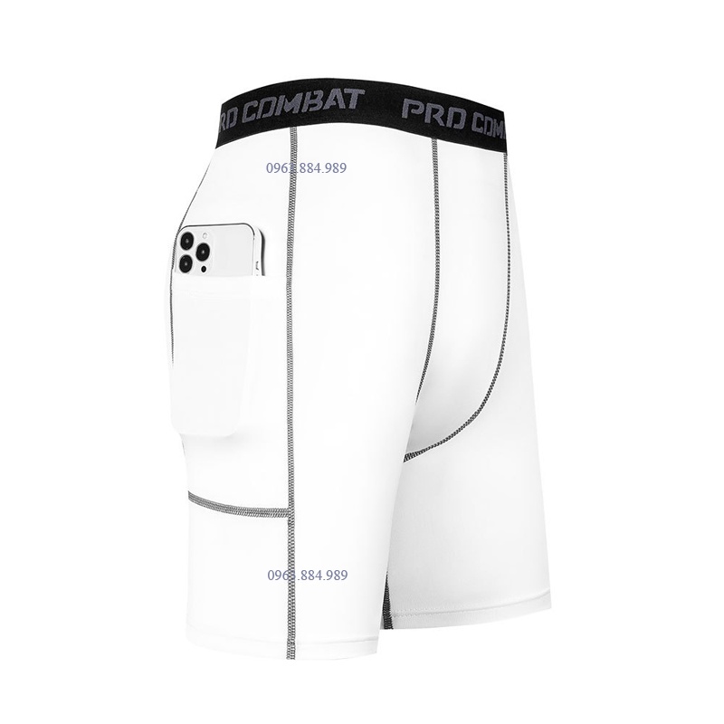 Combo 3 quần tạp gym, chơi thể thao GL.04 chất thun co dãn dáng lửng có túi tiện lợi cho anh chị em