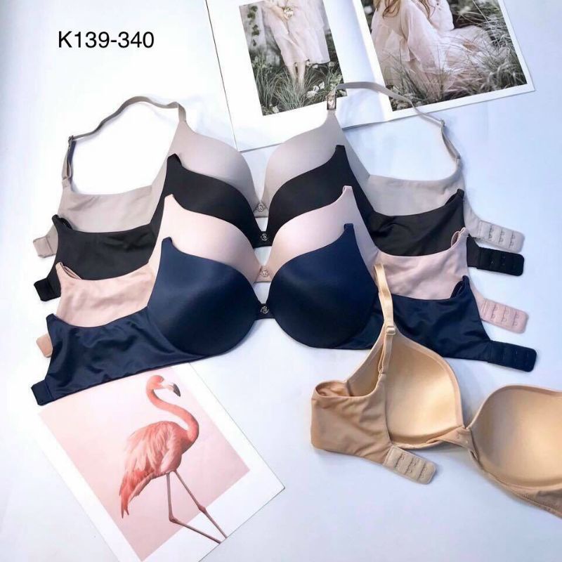 Áo lót VS trơn có gọng SIÊU NHẸ, đệm mỏng, ôm trọn quả ngực, thoải mái dễ chịu - Hàng cao cấp