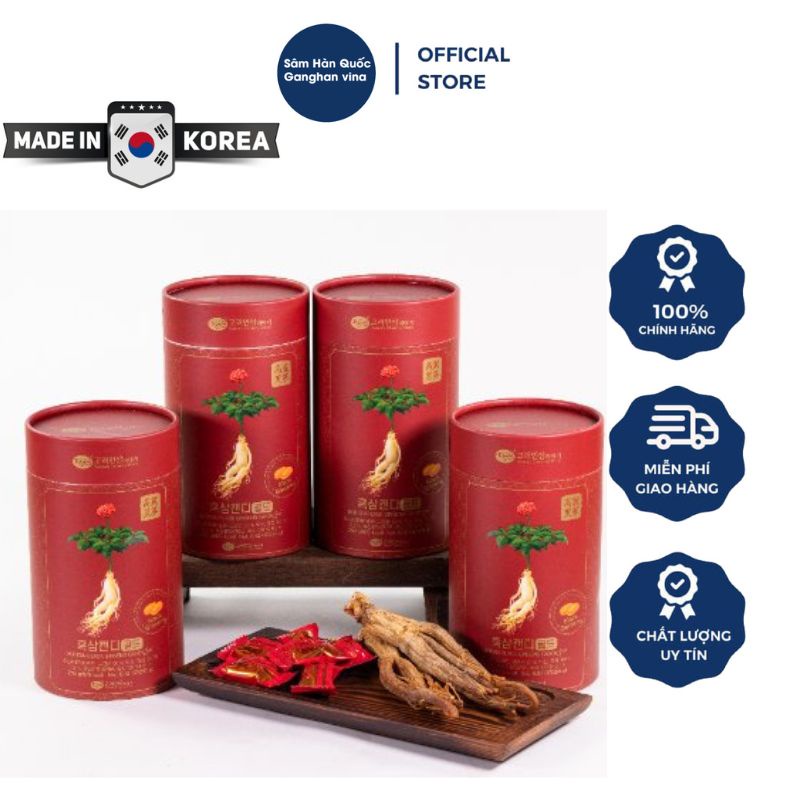 Kẹo Hắc Sâm Hàn Quốc Gold KGS Cao Cấp - Tăng cường sức khỏe và đề kháng thumbnail