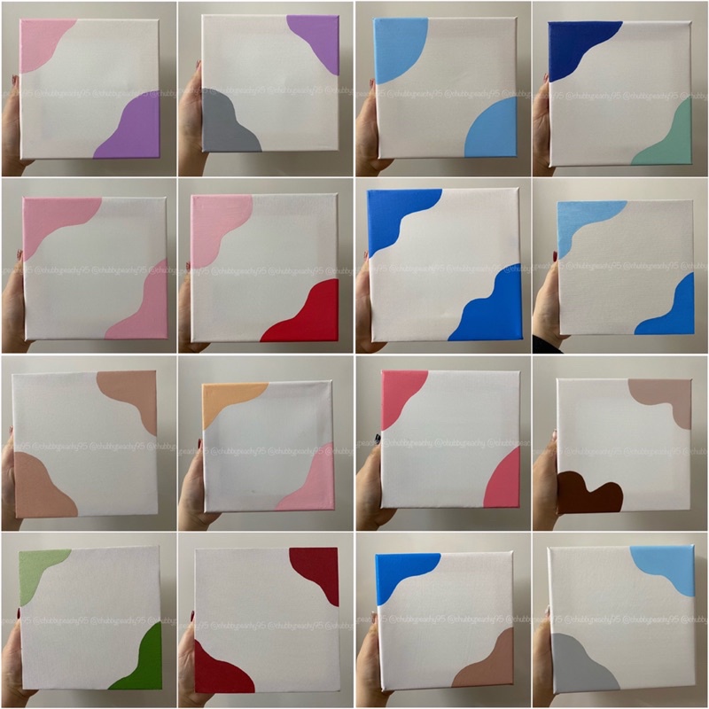 Bộ kit thêu tranh canvas size 30x20cm - Nguyên liệu tự thêu tranh canvas