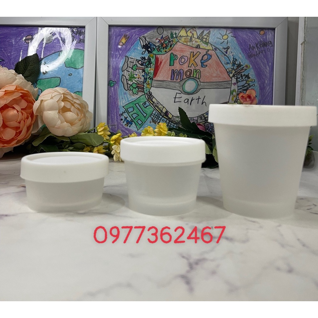 Hũ nhựa đựng mặt nạ, kem body  LY THÁI HŨ BH 50ml, 100ml, 200ml