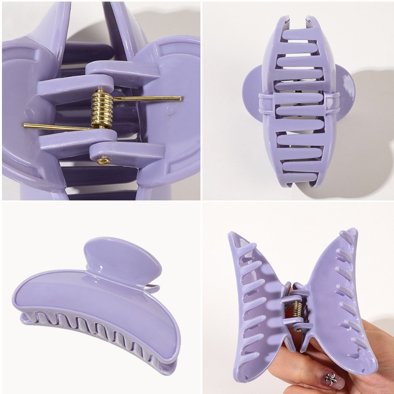 Kẹp Tóc Màu Macaron Phong Cách Hàn Quốc Thời Trang Cho Nữ