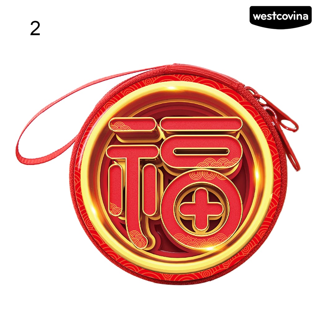 [Hot]☃Ví Khóa Kéo May Mắn Cho Bé