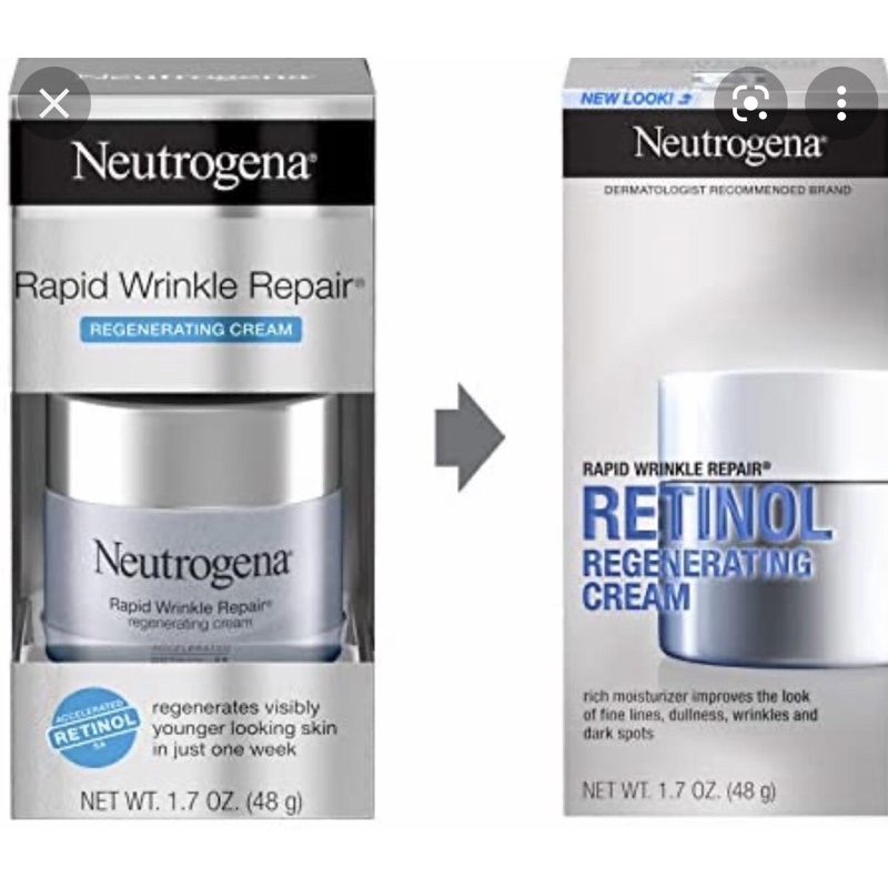 Kem Dưỡng Da Chống Lão Hóa Neutrogena Rapid Wrinkle Repair Regenerating Cream (48g) _ NTG010DD